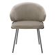Scaune - Scaun tapitat design LUX Kinley, catifea savona greige