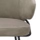 Scaune - Scaun tapitat design LUX Kinley, catifea savona greige