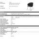 Scaune - Scaun tapitat design LUX Kinley, catifea roche neagra