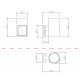 Aplice - Aplica de perete exterior protectie IP54 Rando alb