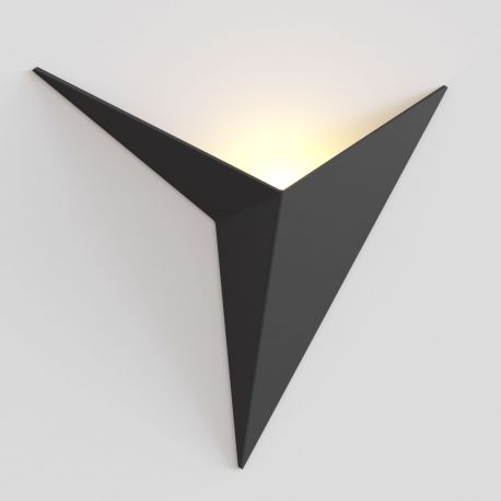 Aplice, corpuri de iluminat pentru pereti - Aplica de perete LED design decorativ ambiental Trame negru