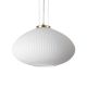 Pendule, Lustre suspendate - Lustra moderna din sticla PLISSE' SP1 D45 OTTONE