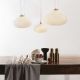 Pendule, Lustre suspendate - Lustra moderna din sticla PLISSE' SP1 D45 OTTONE