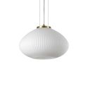 Lustra moderna din sticla PLISSE' SP1 D35 OTTONE