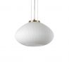 Lustra moderna din sticla PLISSE' SP1 D35 OTTONE