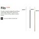 Candelabre, Lustre - Lustra cu 12 pendule LED design tubular FILO SP12 OTTONE