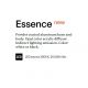 Aplice, corpuri de iluminat pentru pereti - Aplica de perete LED moderna design liniar ESSENCE AP 20W NERO