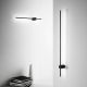 Aplice, corpuri de iluminat pentru pereti - Aplica de perete LED moderna design liniar ESSENCE AP 11W NERO