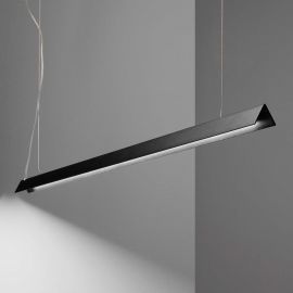 Candelabre, Lustre - Lustra LED moderna design liniar V-LINE SP NERO