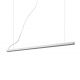 Lustra LED moderna design liniar V-LINE SP BIANCO