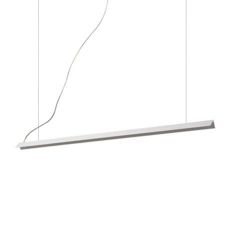 Candelabre, Lustre - Lustra LED moderna design liniar V-LINE SP BIANCO
