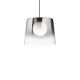 Pendule, Lustre suspendate - Lustra, Pendul din sticla FADE SP1 CROMO