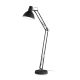 Lampadare - Lampa de podea cu brat articulat WALLY PT1 TOTAL BLACK