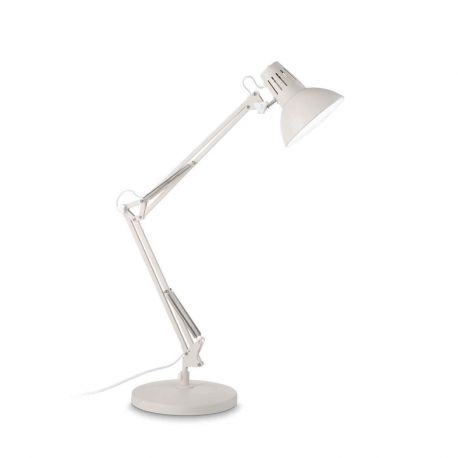 Lampi birou - Lampa de birou cu brat articulat WALLY TL1 TOTAL WHITE