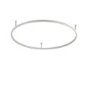 Lustra LED design modern geometric ORACLE SLIM PL D090 ROUND 3000K ON-OFF WH