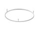 Lustra LED design modern geometric ORACLE SLIM PL D090 ROUND 3000K ON-OFF WH