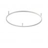 Lustra LED design modern geometric ORACLE SLIM PL D090 ROUND 3000K ON-OFF WH