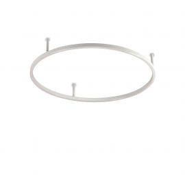 Lustra LED design modern geometric ORACLE SLIM PL D070 ROUND 3000K ON-OFF WH