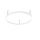 Lustra LED design modern geometric ORACLE SLIM PL D050 ROUND 3000K ON-OFF WH