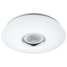 Plafoniera dimabila cu LED RGB, difuzor si telecomanda, diametru 40cm, NICOLE