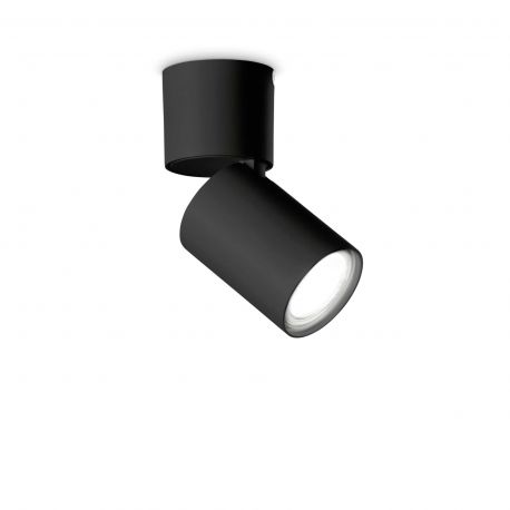 Plafoniere cu spoturi, Spoturi aplicate - Spot aplicat directionabil TOBY PL1 NERO