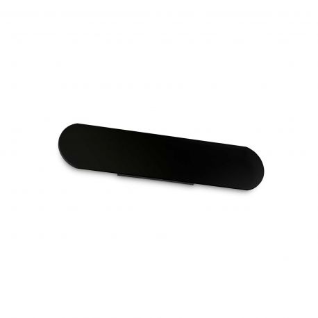 Aplice, corpuri de iluminat pentru pereti - Aplica de perete cu lumina LED ambientala ECHO AP D40 NERO