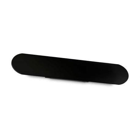 Aplice, corpuri de iluminat pentru pereti - Aplica de perete cu lumina LED ambientala ECHO AP D60 NERO