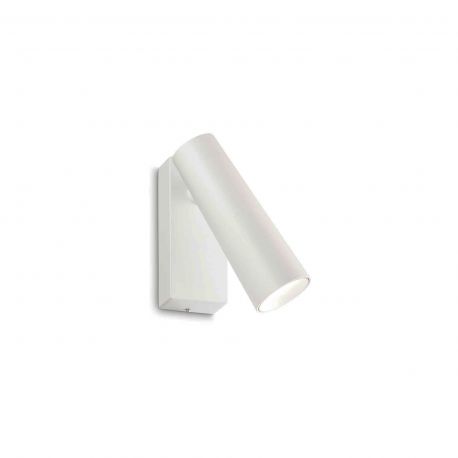 Aplice cu Spot - Aplica de perete cu spot LED directionabil PIPE AP BIANCO