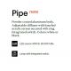 Aplice cu Spot - Aplica de perete cu spot LED directionabil PIPE AP NERO