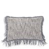 Perna decorativa LUX Dupre rectangular, albastru mademoiselle