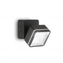 Aplica de perete exterior, IP54 OMEGA AP SQUARE NERO 4000K