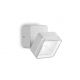 Aplice - Aplica de perete exterior, IP54 OMEGA AP SQUARE BIANCO 4000K