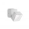 Aplica de perete exterior, IP54 OMEGA AP SQUARE BIANCO 4000K