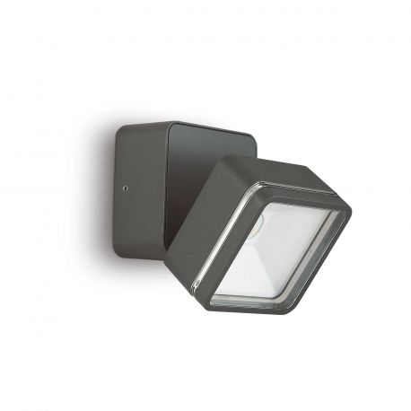 Aplice - Aplica de perete exterior, IP54 OMEGA AP SQUARE ANTRACITE 4000K