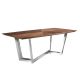 Mese dining - Masa dining eleganta design LUX Walnut Veneered 220x110cm