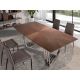 Mese dining - Masa dining eleganta design LUX Walnut Veneered 220x110cm