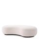 Bancheta design modern LUX Bjorn, boucle crem