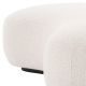 Banchete-Tabureti - Bancheta design modern LUX Bjorn, boucle crem