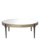 Mobila - Masuta de cafea design LUX Artemisa S, alama periata