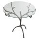Mese dining - Masa design modern LUX Christophe, bronz
