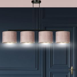 Pendule, Lustre suspendate - Lustra moderna design elegant HILDE 4 roze