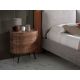 Paturi - Pat dublu design LUX modern cu tablie eleganta Allan 180x200cm