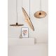 Pendule, Lustre suspendate - Lustra / Pendul suspendat design natural din ratan COSTAS 60cm