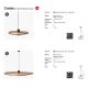 Pendule, Lustre suspendate - Lustra / Pendul suspendat design natural din ratan COSTAS 60cm