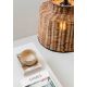 Pendule, Lustre suspendate - Lustra / Pendul suspendat design natural din ratan SAIPAN 22,5cm
