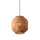 Pendule, Lustre suspendate - Lustra / Pendul suspendat design natural din ratan TUPAI 30cm