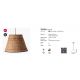 Pendule, Lustre suspendate - Lustra / Pendul suspendat design natural din ratan SUMBA 56cm