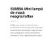 Veioze - Veioza / Lampa de masa design natural din ratan SUMBA