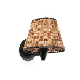 Aplice, corpuri de iluminat pentru pereti - Aplica de perete design natural din ratan SUMBA