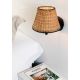 Aplice, corpuri de iluminat pentru pereti - Aplica de perete design natural din ratan SUMBA